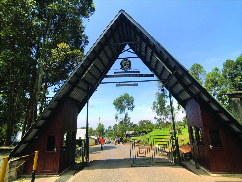 吉力馬札羅登山口處