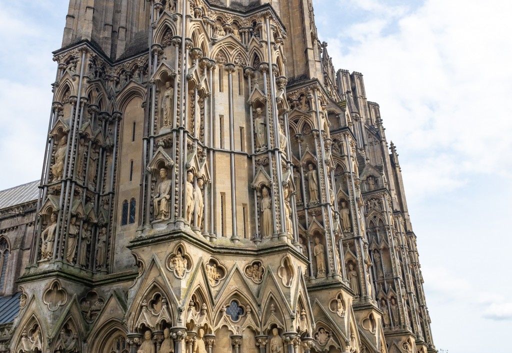 英格蘭索美塞特郡（Somerset）韋爾斯大教堂（Wells Cathedral）