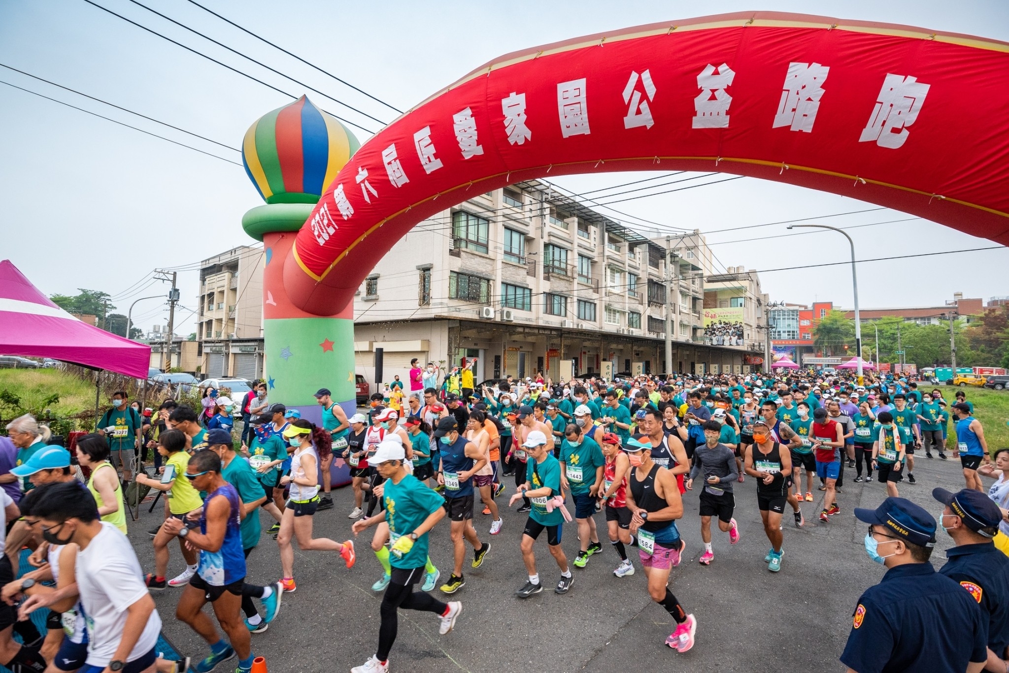 匠愛家園舉辦公益路跑。(圖/受訪者提供)