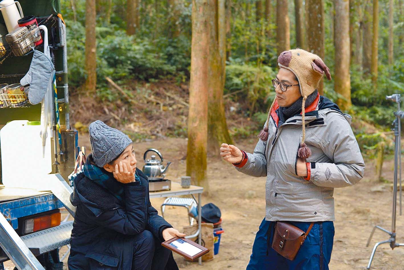 盧建彰導演拍片現場（圖／盧建彰提供）