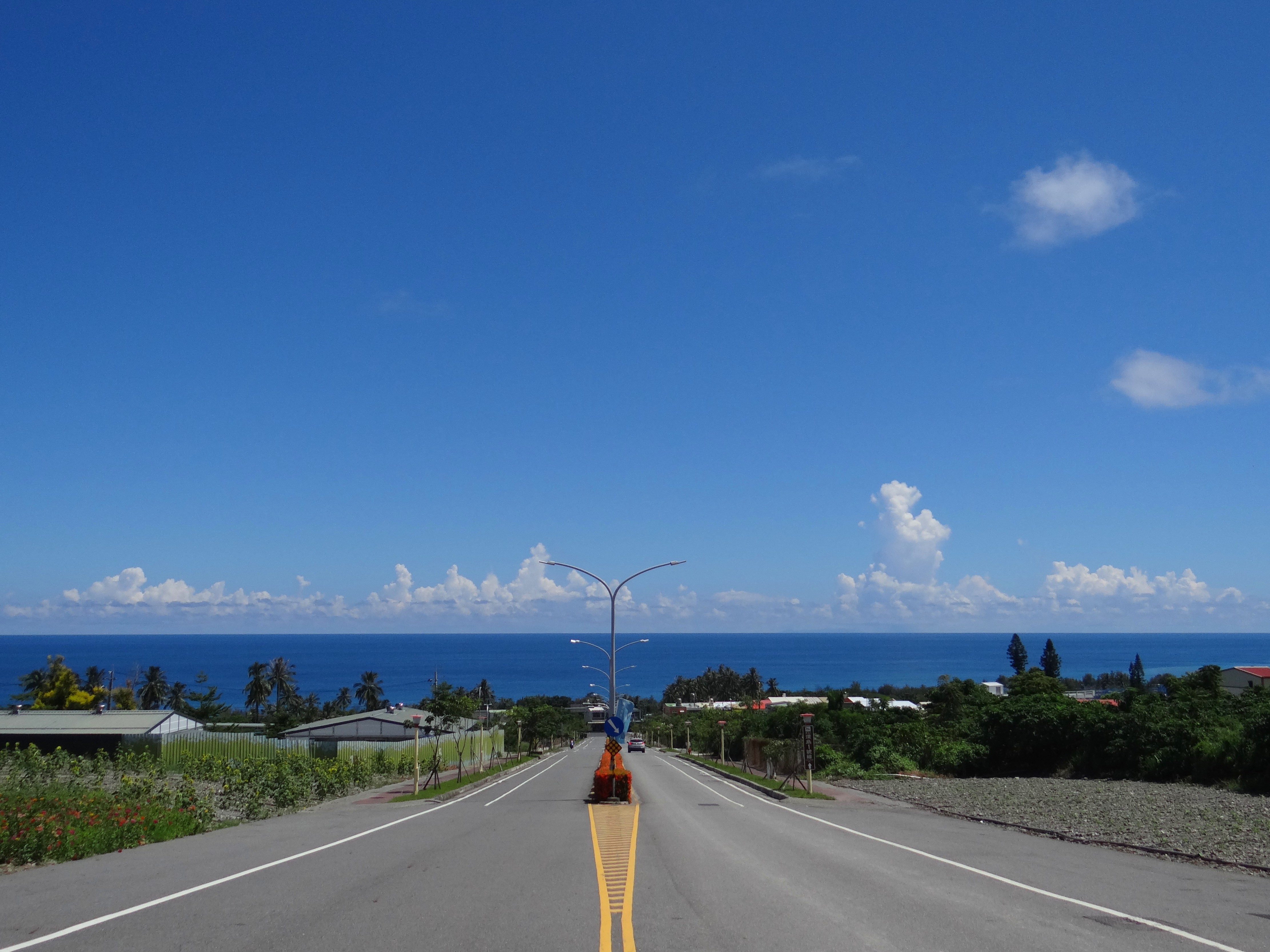 太麻里車站平交道絕美海景