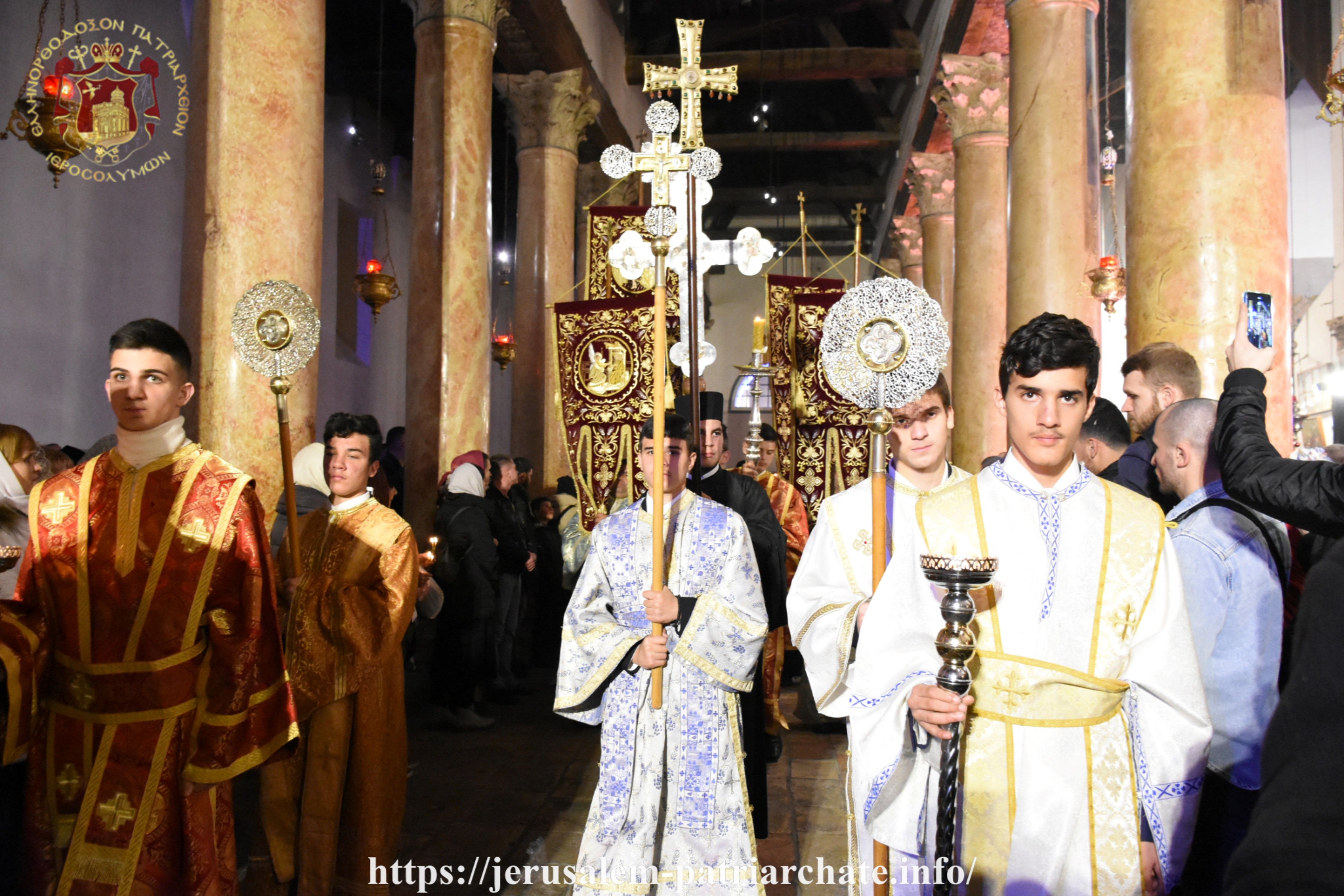 陽曆2020年1月7日，耶路撒冷教區舉行聖誕節活動。（圖／the Patriarchate of Jerusalem官網）