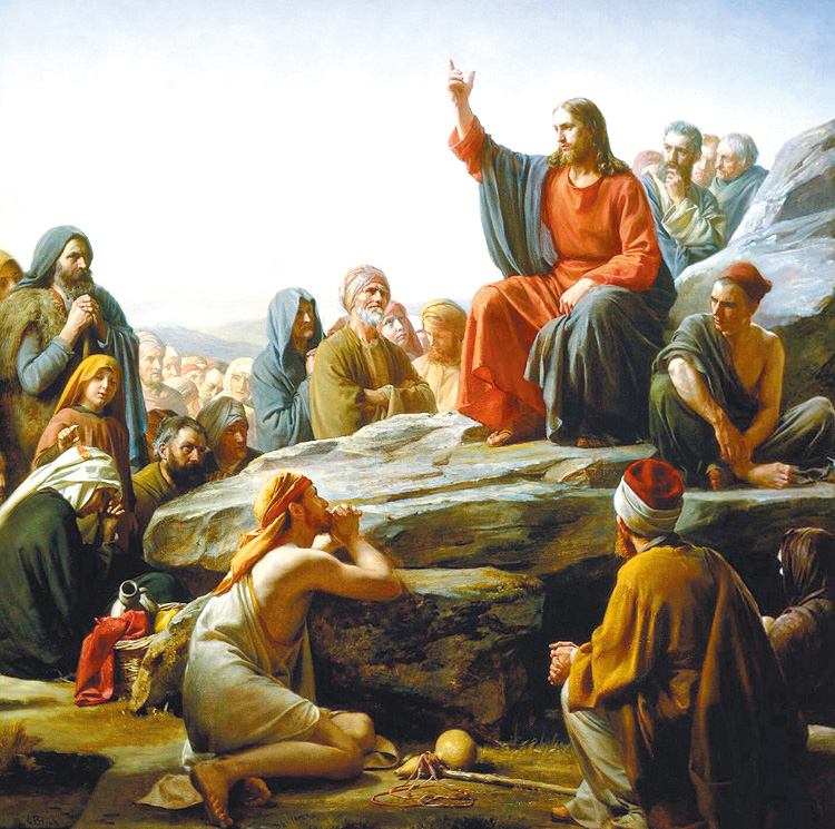 "The Sermon on the Mount", by Carl Bloch,1877