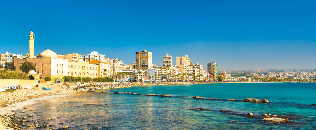推羅（Tyre）曾是地中海東岸重要的海港城市，今屬黎巴嫩。