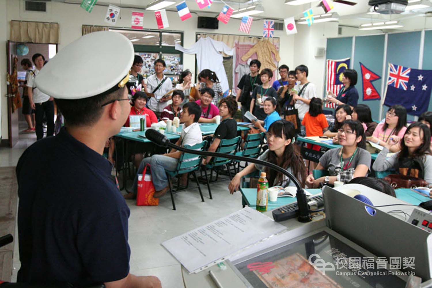 過去的宣道博覽會(圖/校園團契提供)