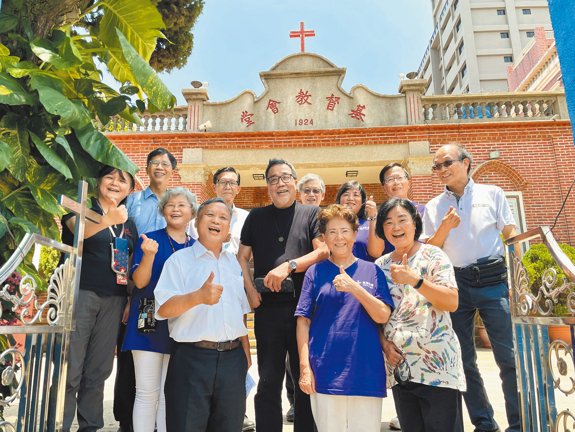 牧者們紛紛來金門，一起祝福金門。 （圖／李容珍攝影）