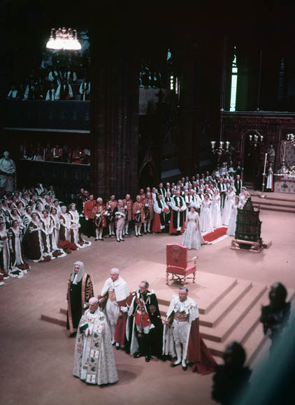1953年英國女王的加冕禮。（圖／wiki）