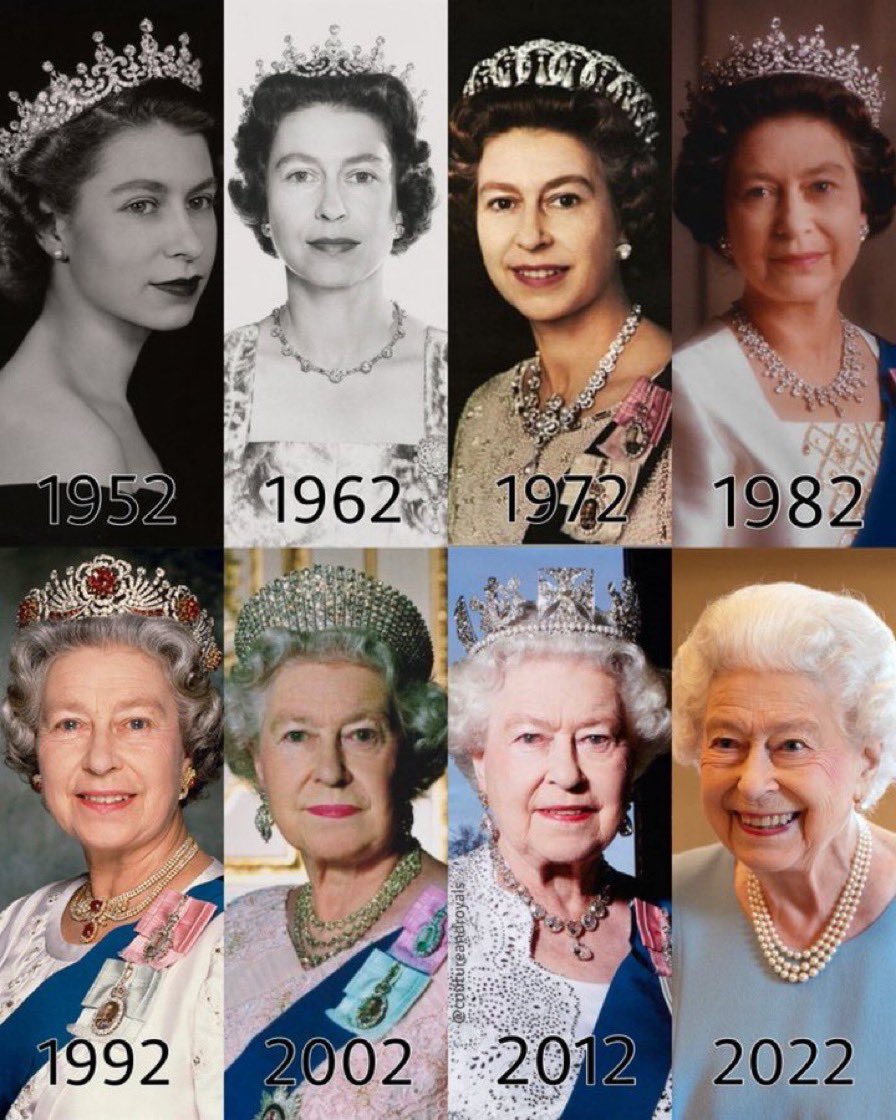 女王一生活出英國的典範。（圖／翻攝自Twitter@ALBIONFANTV）