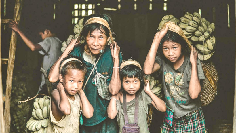 緬甸邊境難民。（圖/受訪者提供）