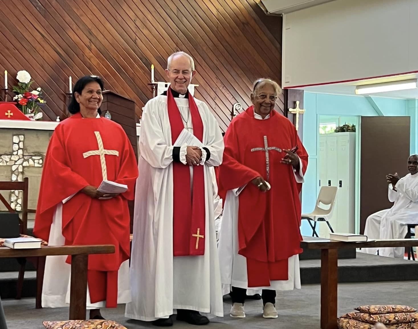 澳大利亞聖公會任命三位原住民婦女擔任牧師和執事。（圖／FB@Archbishop of Canterbury）