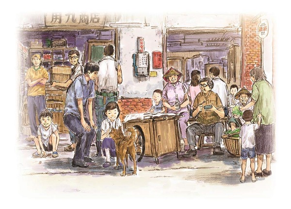 ▲阮光民的《用久柑仔店》。（圖片來源：https://www.wowlavie.com/article/ae1901939）