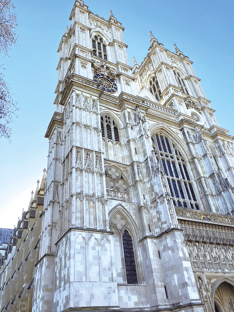 倫敦西敏寺舉行復活節禮拜。 （圖／翻攝自FB@Westminster Abbey）