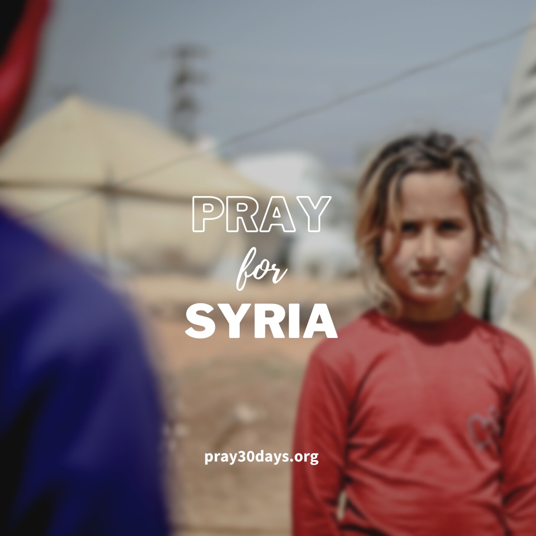 為敘利亞患難中的穆斯林禱告。（圖／翻攝自FB@30daysofprayerinternatinal）