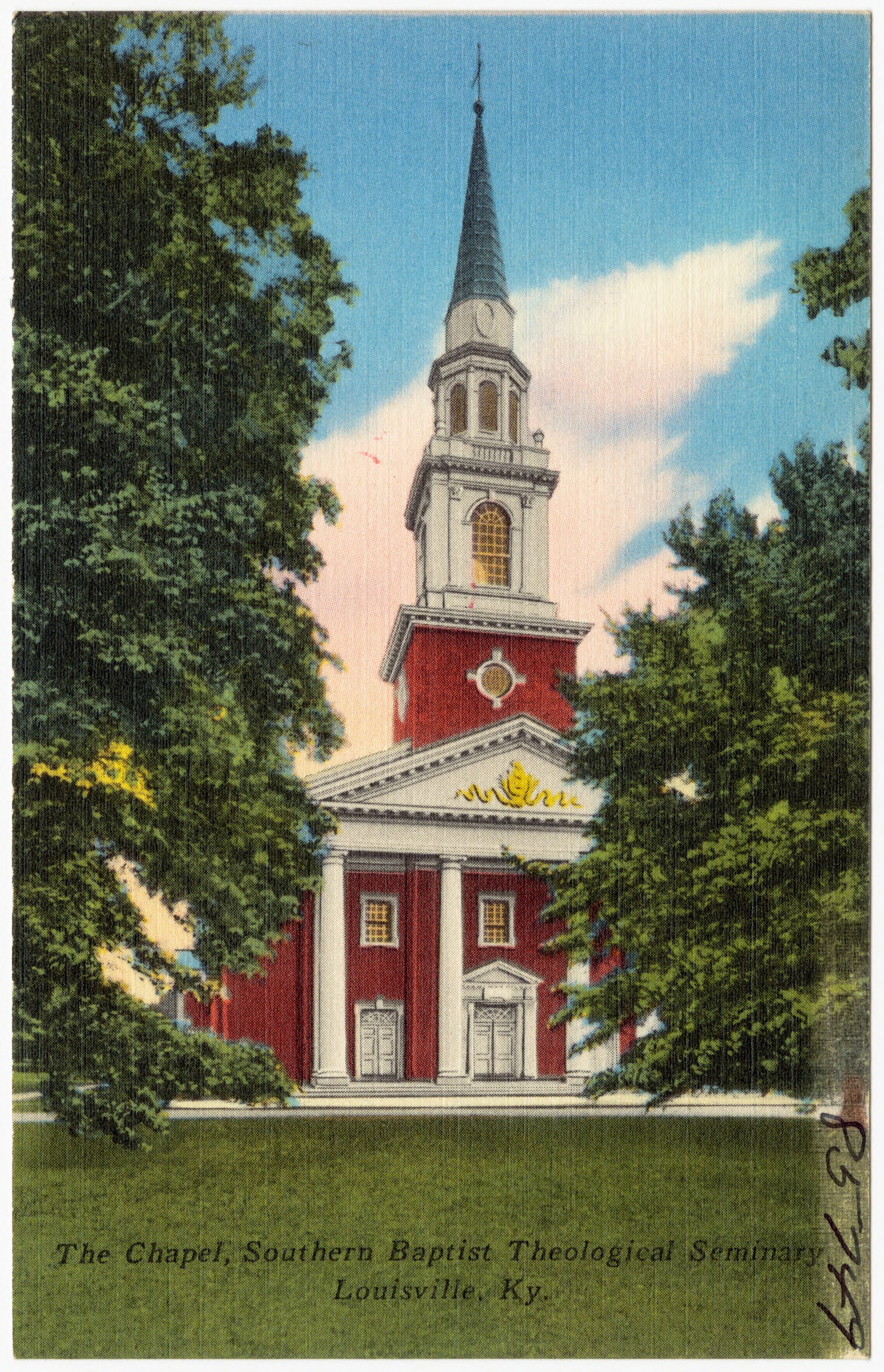 美南浸信會神學院內的禮拜堂。（圖／wikimedia）