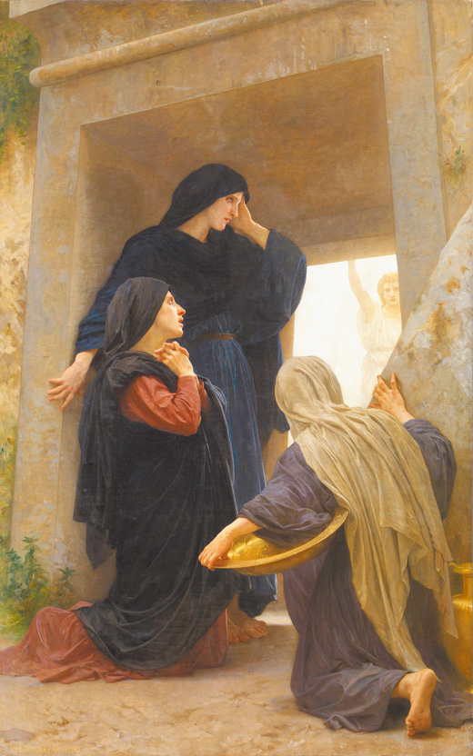 "The Holy Women at the Tomb", by William Bouguereau, 1890