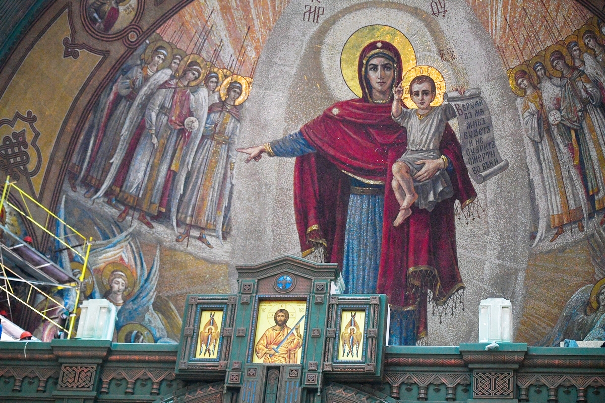 教堂內的宗教壁畫。（圖／Wikimedia）