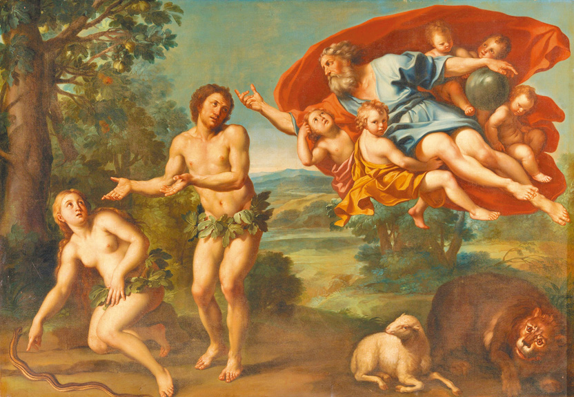 "The Expulsion of Adam and Eve", 18th Century