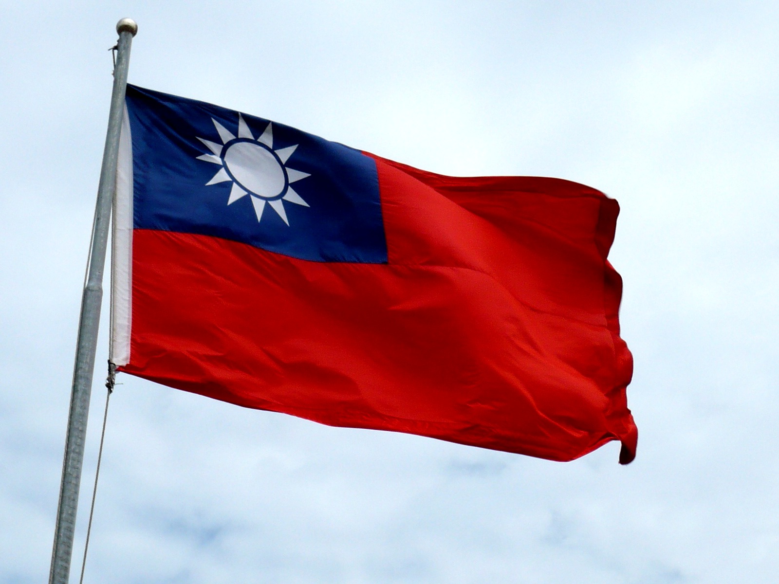 中華民國國旗。（圖／Wikimedia）