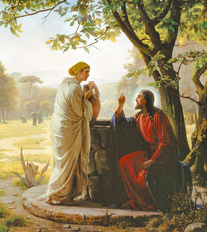 "Woman at the Well", by Carl Bloch