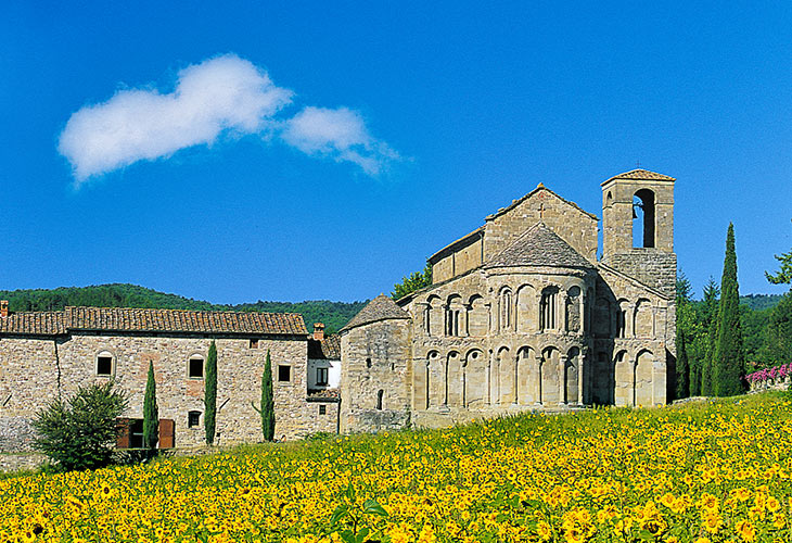 桑蒂尼索服事的教會「la Pieve di Romena」（圖／翻攝自ilbelcasentino.it）