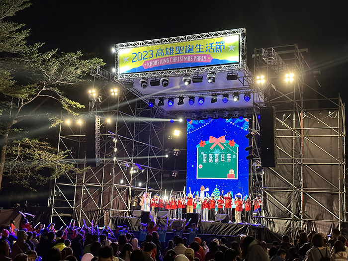 武昌教會兒童合唱團演出。