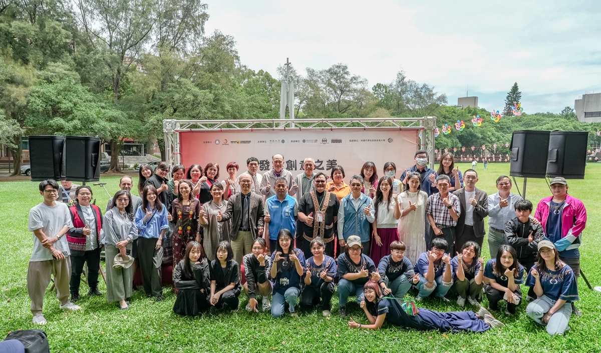 中原大學設計學士原住民專班舉辦全年級成果發表會，展現學生學習成果。(圖/中原大學提供)