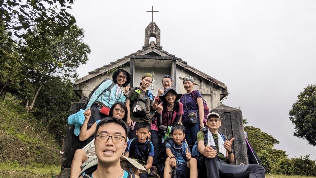 花蓮大同大禮部落的荒廢教堂遺址。（圖／受訪者提供）