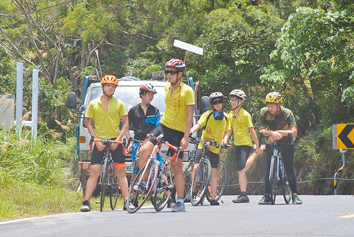 青少年單車挑戰營。（受訪者提供）
