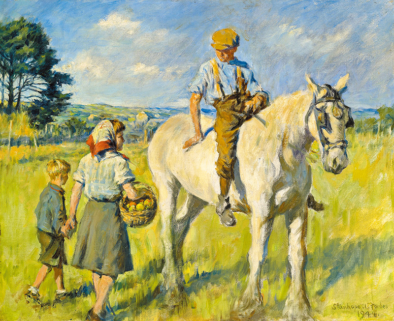 "The farmer's boy", by Stanhope  Alexander Forbes