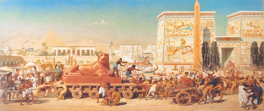 "Israel in Egypt", by Edward Poynter