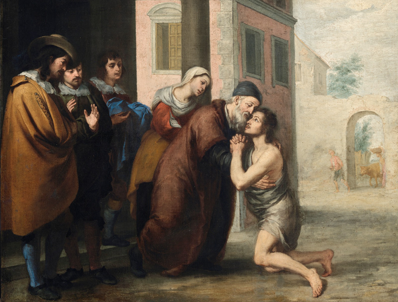 "The Return of the Prodigal Son", by Bartolomé Estebán Murillo