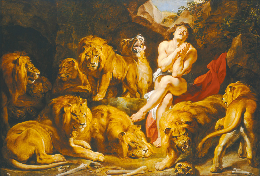 "Daniel in the Lions' Den", by Peter Paul Rubens